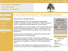 Tablet Screenshot of adesertrental.com